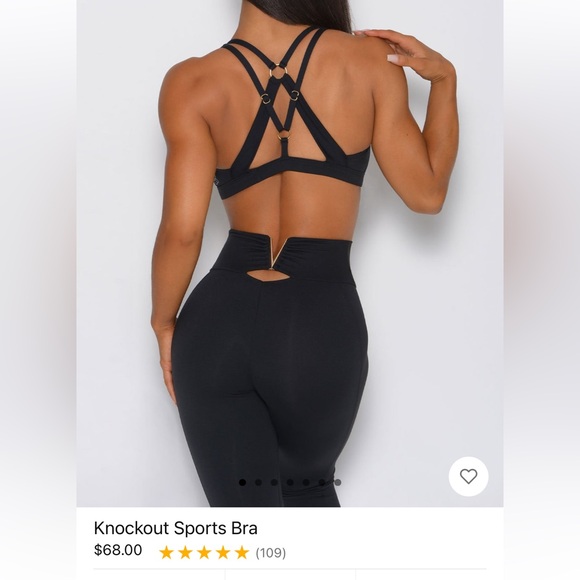 Bombshell sportswear knockout sports bra. Size M. - Picture 8 of 8